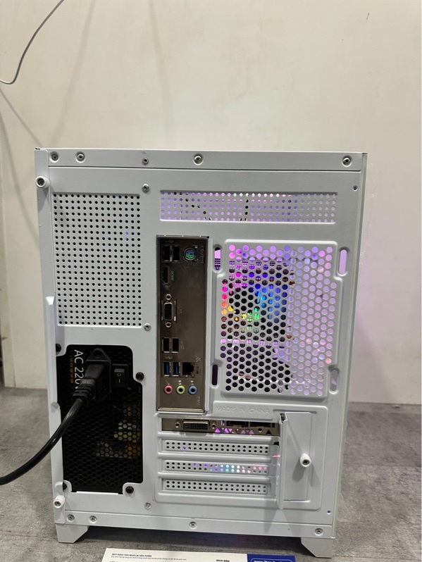PC Main Colorful H510M-K M.2 - Intel i3 10100F - VGA Gigabyte GTX 1660 Super 6GB Ram 16GB ( 8x2 Pioneer 2666MHz DDR4 UDIMM ) SSD Pioneer APS-SE20 256GB (96% ) - Nguồn máy tính Segotep 650W Case VPS Aqual X2-M White - Tản nhiệt khí Aigo ICE200 Pro RGB