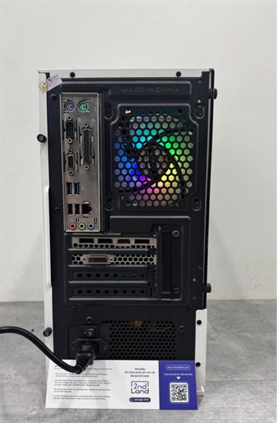 PC Main H81M - i5 4460 - Card GTX1060 6GB - Ram 16GB (2 thanh Fury HyperX 8GB DDR3)/ 250GB HDD tốt,120GB SSD(94%) - Case Infinity eclipse M M-ATX 5 fan led (1 cái chập chờn) - Tản nhiệt khí CPU Jonsbo CR-1000RGB - Nguồn 450W - Hư 1 cổng USB - Kèm nguồn 1