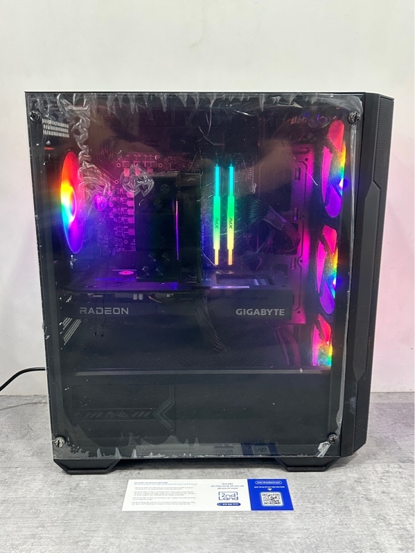 PC Main MSI PRO B760M-P -i5 12400F - Card Gigabyte RX6600 8GB-Ram 16gb (x2 ADATA XPG D50 DDR4 8GB 3200)-512Gb SSD ADATA LEGEND 710 M.2 NVMe Gen 3x4 (99%)-Nguồn MSI MAG A650BN-650W -Tản Nhiệt ID-Cooling SE-Case MSI MAG FORCE M100A-Ngoại hình 97% -Kèm nguồn