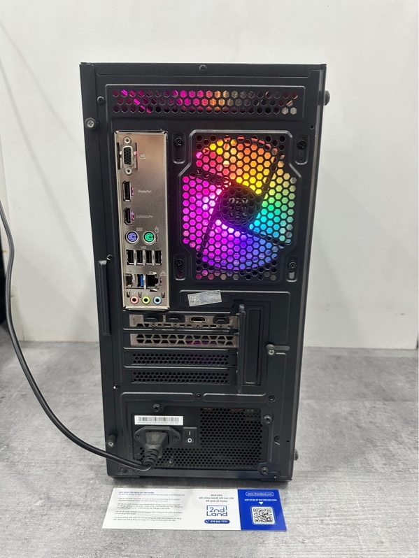 PC Main MSI PRO B760M-P -i5 12400F - Card Gigabyte RX6600 8GB-Ram 16gb (x2 ADATA XPG D50 DDR4 8GB 3200)-512Gb SSD ADATA LEGEND 710 M.2 NVMe Gen 3x4 (99%)-Nguồn MSI MAG A650BN-650W -Tản Nhiệt ID-Cooling SE-Case MSI MAG FORCE M100A-Ngoại hình 97% -Kèm nguồn