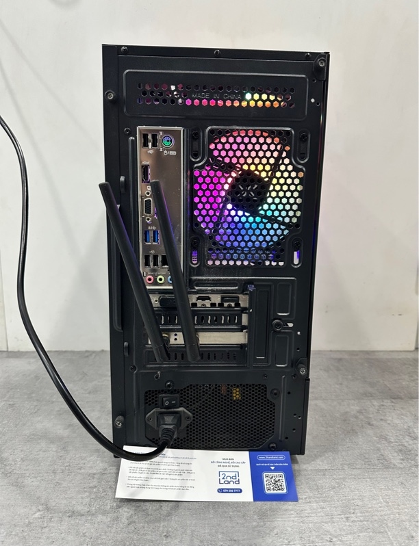 PC Mainboard Asus H610M - I5 12400F - Asus Dual GeForce GTX 1650 4GD6 - RAM 16G/DDR4 / 512 SSD - Nguồn 650W V3 Eco Single Rail - CASE Xigmatek ENDORPHIN M II 3F - Tản nhiệt khí CPU ALSEYENEO N120 - Sẵn WIFI không Bluetooth - Kèm dây nguồn