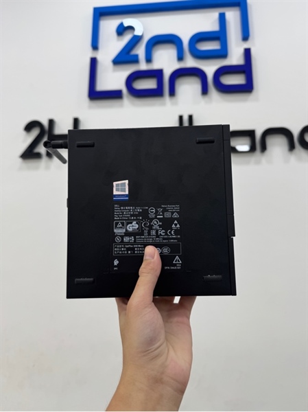 PC Mini Dell Optiplex 3050 D10U - i5 7500T - Ram 8/256GB SSD - Màu đen - Ngoại hình 97.5% - Kèm nguồn + Angten Wifi 2