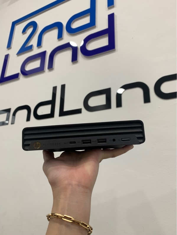 PC mini HP EliteDesk 800 G6 - i5-10500 - Ram 16gb/ssd 256gb + ssd 128gb - Màu đen - Ngoại hình: 98% - Kèm nguồn