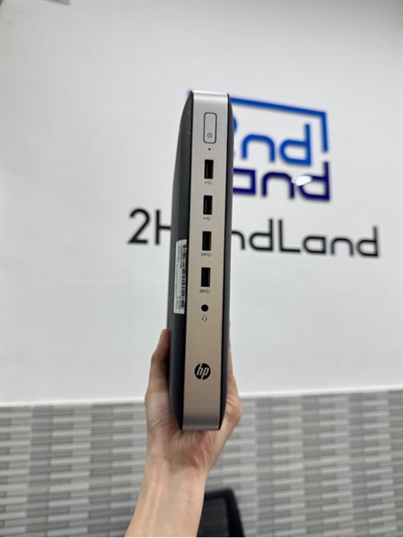 PC Mini HP Thin Client T630 - AMD GX-420GI - RAM 8GB/SSD 128GB - Màu đen - Ngoại hình: 98% - Body, kèm nguồn 1