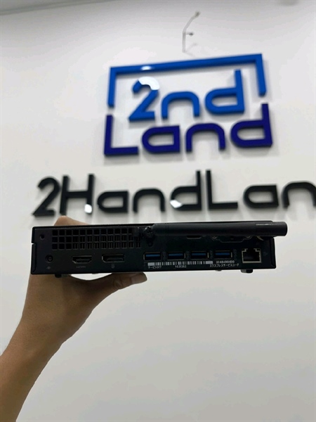 PC Mini Optiplex 7050 - i7 - 7700T CPU - Ram 16/512GB SSD - Màu đen - Ngoại hình 97% - Kèm nguồn 1