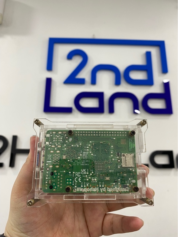 Pc mini Raspberry Pi 5B - Chip BCM2712- ram 8gb/SSD lexar 250gb - Màu trong - Ngoại hình 98% - Kèm nguồn , 1 dây HDMI-micro HDMI