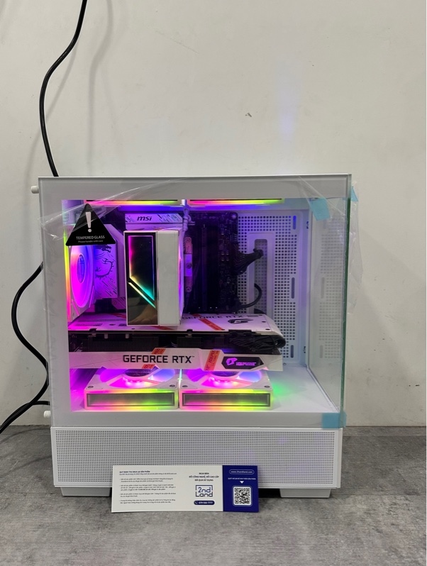 PC MSI B760M Gaming Plus - CPU Intel Core i5 12400F - VGA Colorful RTX 3070 8GB Tản nhiệt khí TOMATO AM-6300 RGB - NGUỒN AIGO DK750W - Case Jetek CSGO2 Combat - Ram CENTAUR MONSTER - 16GB/3200 - SSD Micron 2200 256GB - Ngoại hình 98% - Dây nguồn