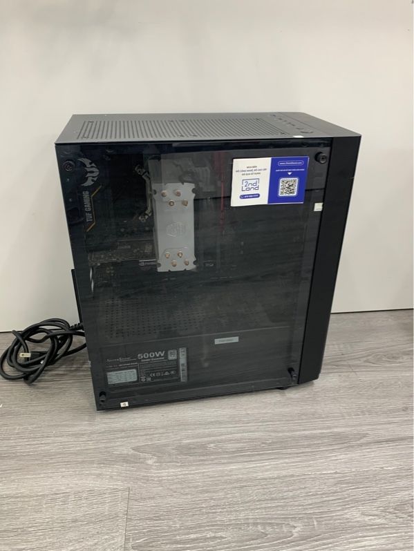 Pc xigmatek - Main: asus tuf B460 plus - Cpu: i5-10400 - GPU: Nvdia T1000 - Ram: Kingston fury 2x8gb ddr4 - 2800 + G.skill 2x8gb ddr4 - 2800 - Ssd : 128gb tốt - Hdd: 1tb tốt - Psu: silverstone 500w - Màu đen - Ngoại hình: 97% - Bụi - Kèm nguồn