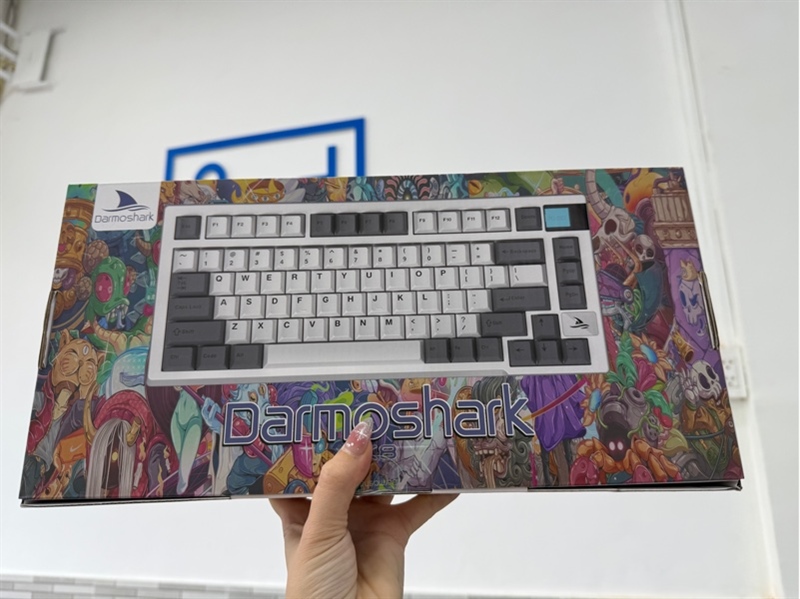 Phím Darmoshark K8 - Newseal - Trắng
