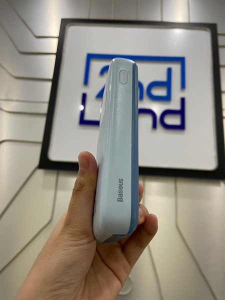 Pin dự phòng Baseus 10.000 Mah PPM D10 - Màu xanh dương - Ngoại hình: 97% - Lỗi dây lightning - Body 1