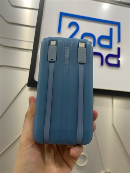 Pin dự phòng Baseus 20.000 Mah Model PPM D20 - Màu xanh dương - Ngoại hình: 97% - Body 2