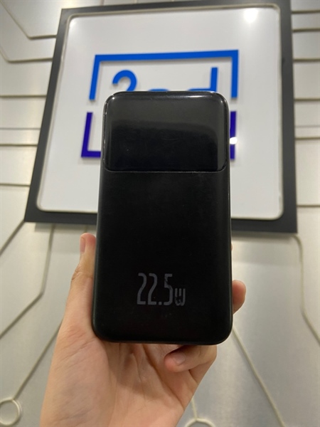 Pin dự phòng Baseus 20.000 Mah PPM D20 - Màu đen - Ngoại hình: 98% - Lỗi dây Lightning - Body