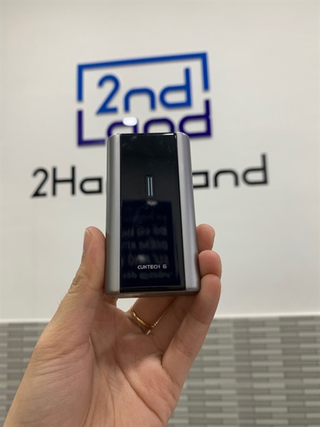 Pin dự phòng Cuktech - 6.000mAh - Màu đen - Ngoại hình: 98% - Body