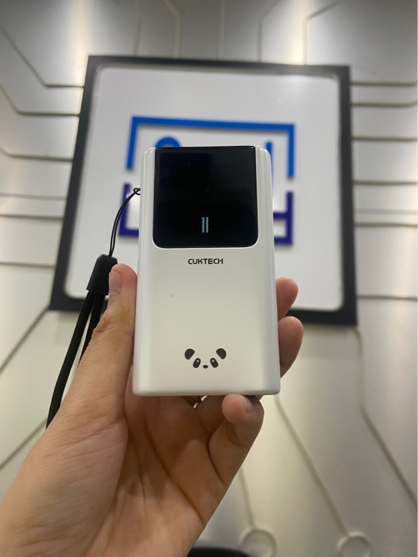 Pin dự phòng Cuktech Mini - 10000mAh - 55W - Màu bạc - Ngoại hình: 98% - Body