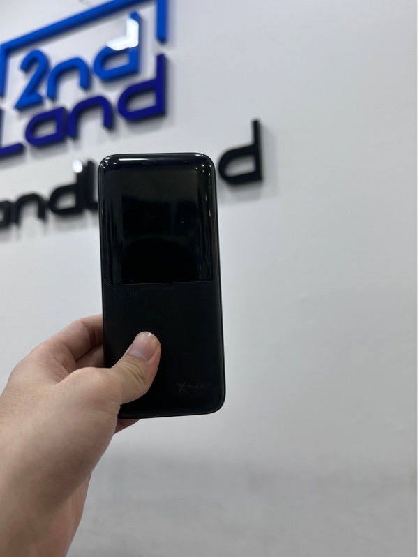Pin sạc dự phòng Polymer 20000mAh Type C PD 22.5W Xmobile JP312 - Màu đen - Ngoại hình 97% - Kèm Cáp Lightning và Type C