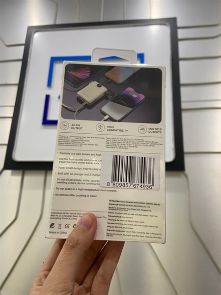 Pin sạc dự phòng Stargo Star x1 10.000mah - Màu đen - Newseal 1