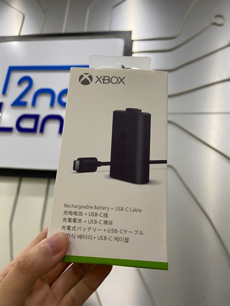 Pin sạc Xbox - Màu đen - Ngoại hình: 98% - FullBox