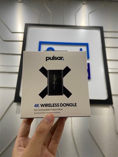 Pulsar 4K Wireless Dongle - Màu đen - Ngoại hình: 98% - FullBox - Còn bảo hành 18/08/2026 2