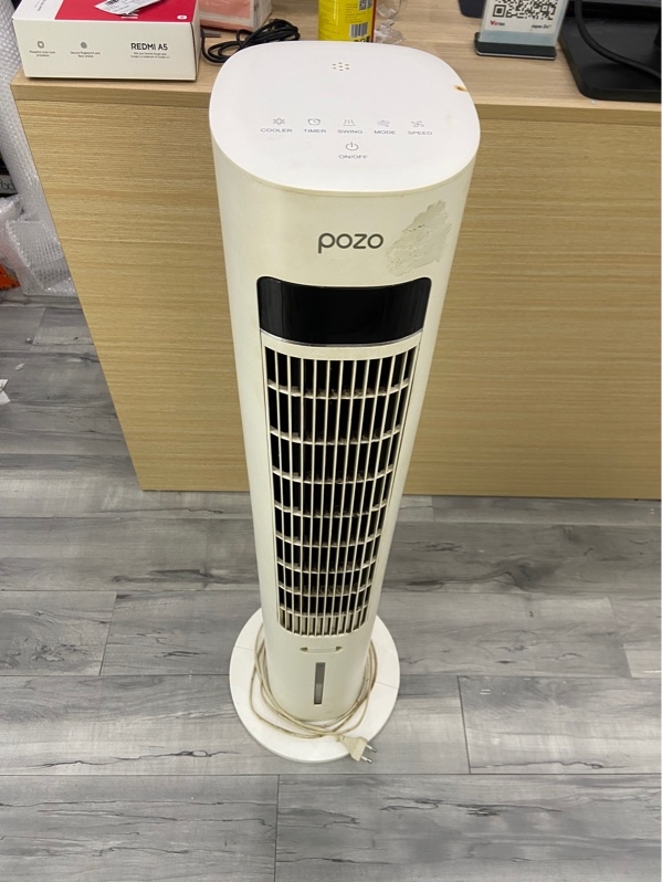 Quạt hơi nước Tower Fan SE - Cảm ứng - Màu trắng - Ngoại hình: xấu - Màn hình led có điểm mờ, mất remode, rỉ nước nhẹ - Body