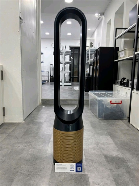 Quạt Không Cánh kèm Lọc Không Khí Dyson TP06 - Màu đen vàng - Ngoại hình 97% - Cần thay lọc - Kèm nguồn + Remote