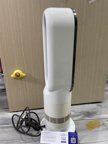 Quạt sưởi Dyson Hot + Cool Jet Focus Amo 9 - Màu trắng - Ngoại hình: 97% - Thân máy ố , trầy - Kèm remote 1