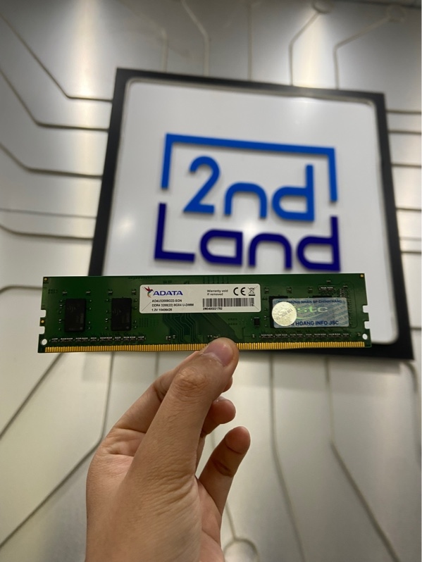 Ram ADATA Premier DDR4 3200MHz 8GB U-DIMM - Màu đen - Ngoại hình: 97% - Body