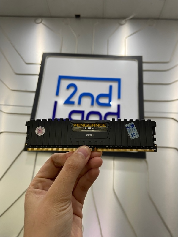 Ram Corsair Vengeance LPX DDR4 8GB - Màu đen - Ngoại hình: 98% - Body