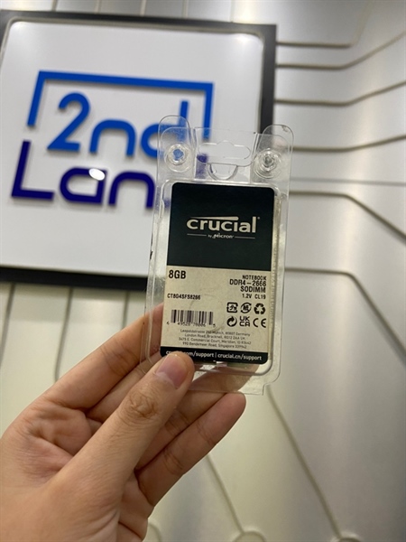 Ram DDR4 Kingston 4GB Bus 2666 - ACR26D4S91KA-4 - Màu đen - Ngoại hình: 98% - Body