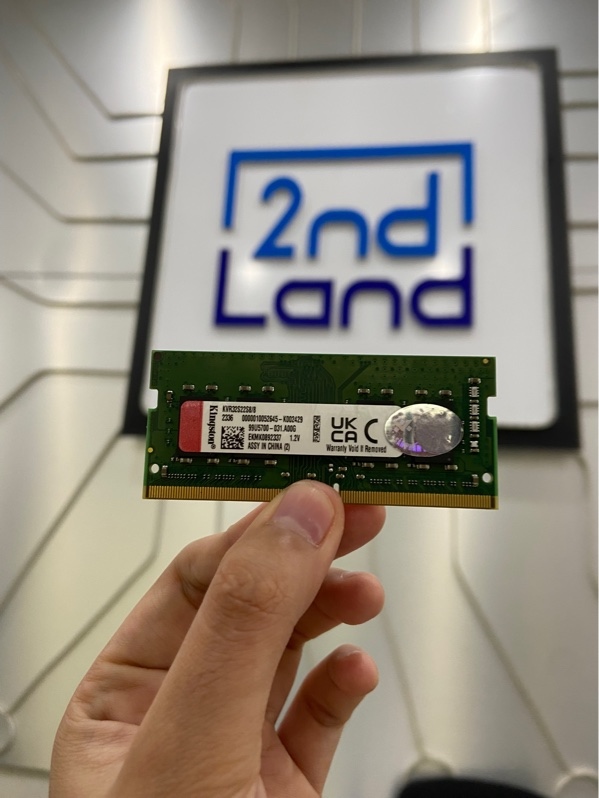 Ram Kingston - 8GB - DDR4 - Bus 2400MHz - Màu đen - Ngoại hình: 98% - Body