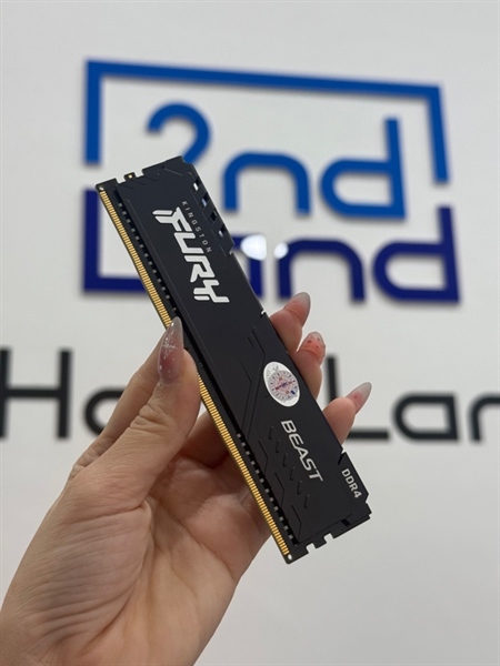 Ram Kingston Fury Beast 8G DDR4 - 98% - Đen