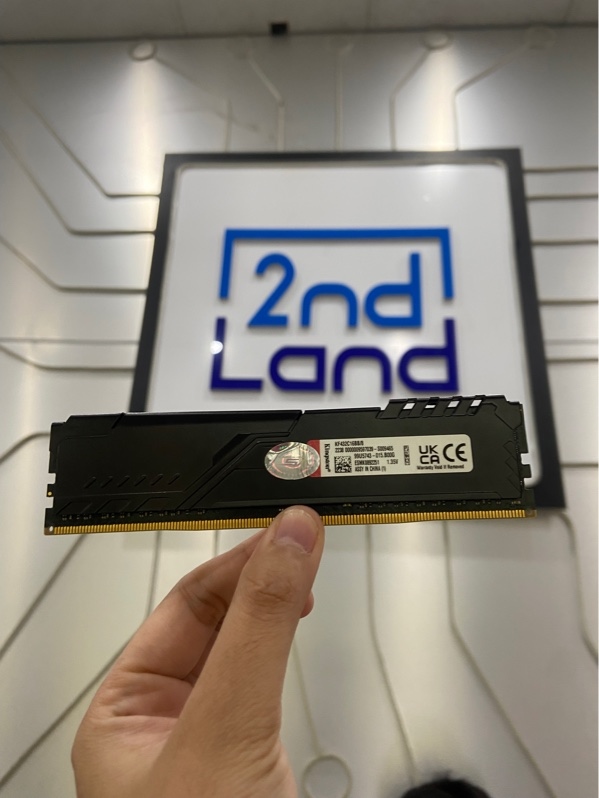 Ram Kingston Fury Beast DDR4 8Gb Bus 3200 - Màu đen - Ngoại hình: 97% - Body