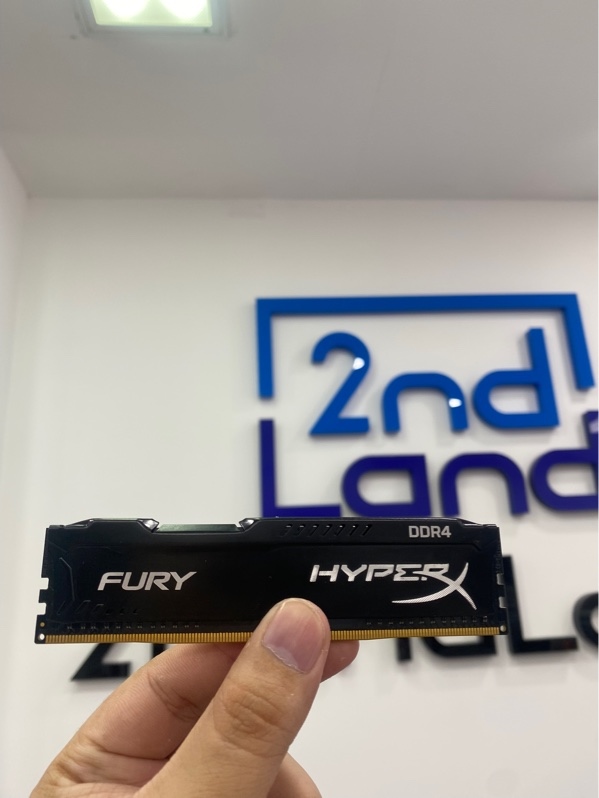 Ram Kingston Hypex Fury DDR4 8G 2400 - Màu đen - Ngoại hình: 97% - Body