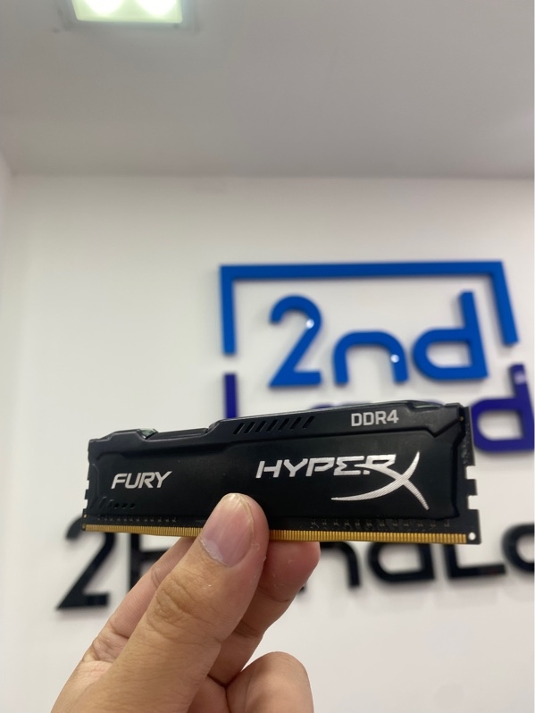 Ram Kingston Hypex Fury DDR4 8G 2400 - Màu đen - Ngoại hình: 97% - Body