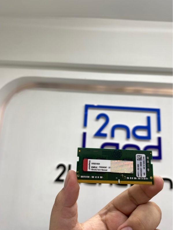 Ram Kingston KVR26S19S6/8 - 8GB - DDR4 - 2666 MHz - Màu xanh - Ngoại hình 98% - Body