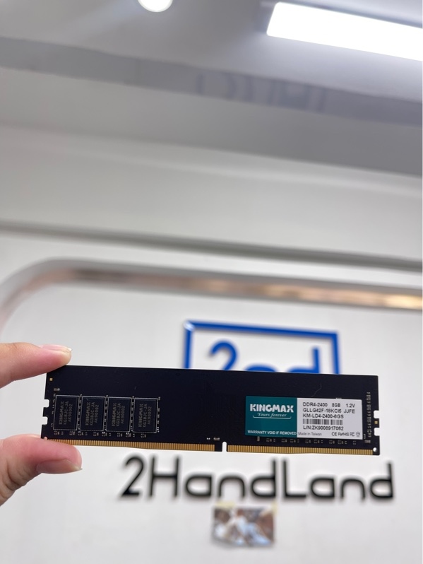 RAM laptop Kingmax 8GB DDR4 - Bus 2400MHz - Màu đen - Ngoại hình 98% - Body
