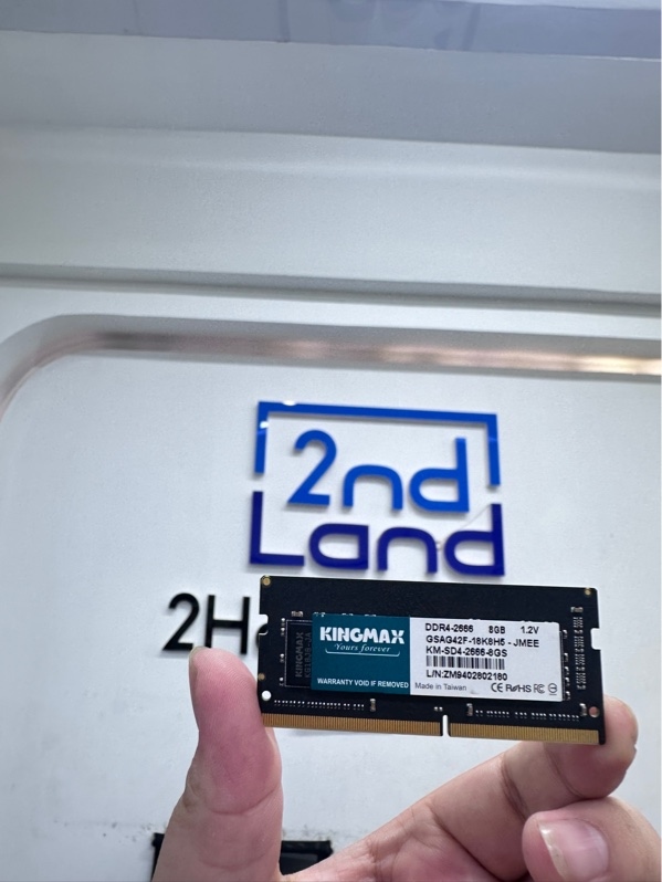 Ram laptop Kingmax 8gb - ddr4 bus 2666 - Màu đen - Ngoại hình 98% - Body