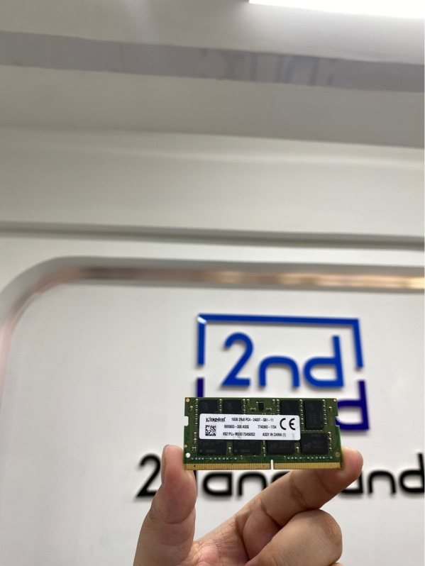 RAM Laptop Kingston 16GB DDR4 Bus 2400MHz - Màu xanh - Ngoại hình 98% - Sức khoẻ tốt - Body