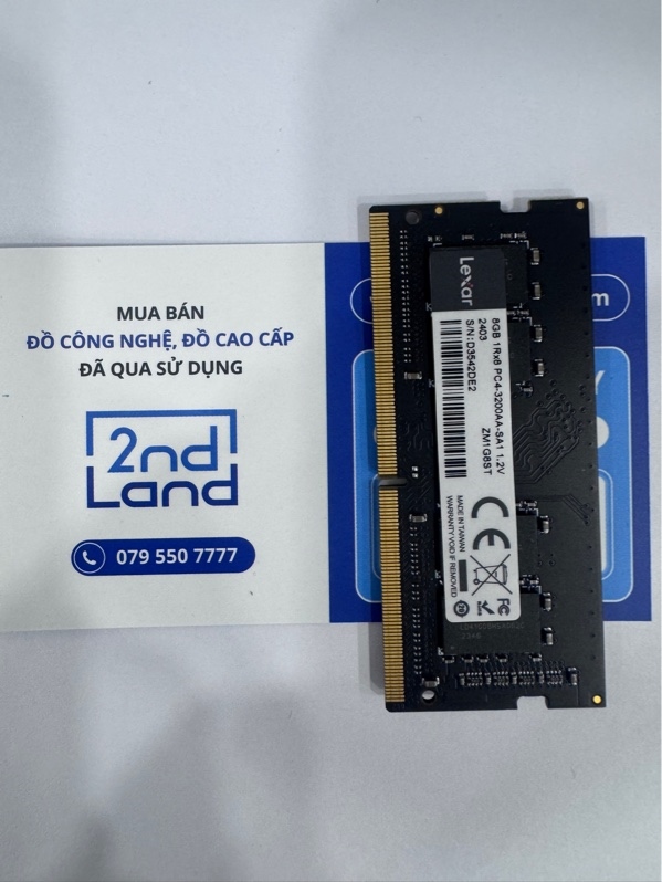 RAM laptop Lexar LD4AS008G-B3200GSST - DDR4 - 8GB - Bus 3200 - Ngoại hình 98% - Body