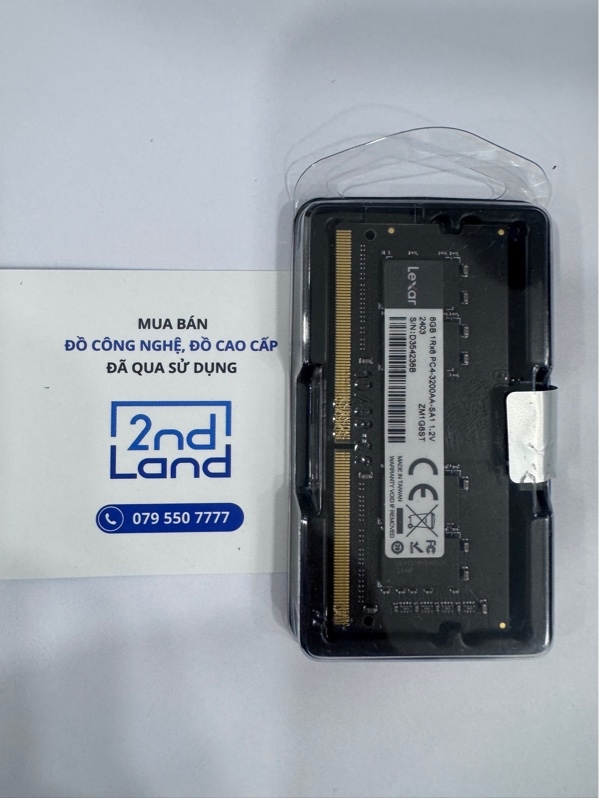 RAM laptop Lexar LD4AS008G-B3200GSST - DDR4 - 8GB - Bus 3200 - Ngoại hình 98% - kèm box