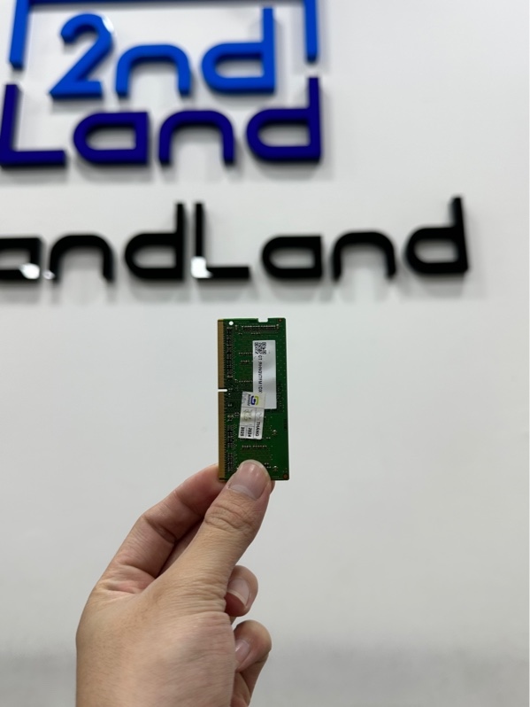 RAM Laptop Micron 4GB DDR4 tốc độ bus 3200MHz - Màu xanh - Ngoại hình 97% - Body