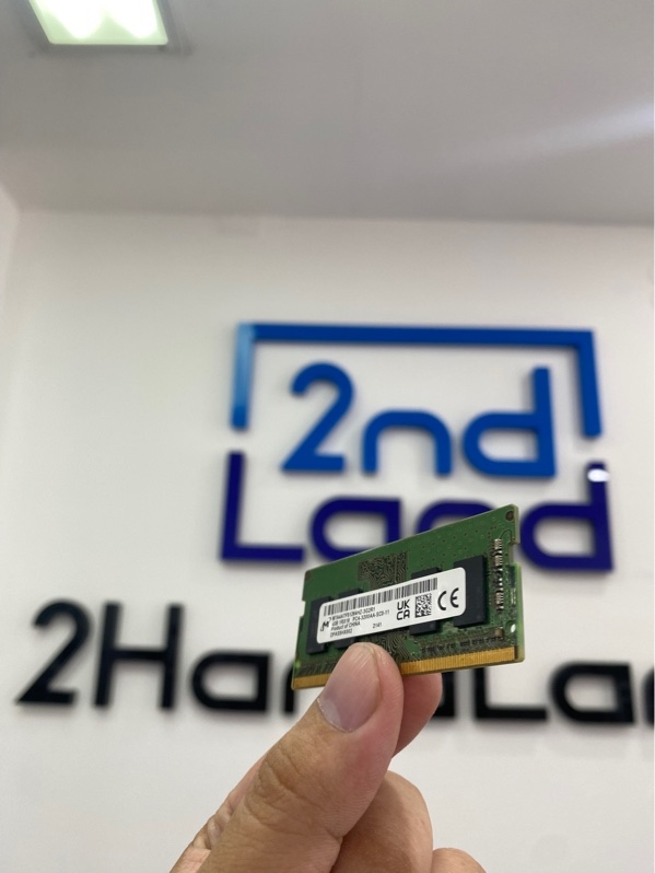 Ram Laptop Micron DDR4 4GB 3200MHz - Màu xanh - Ngoại hình: 97% - Body