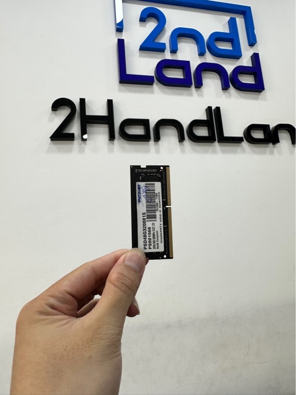 Ram Laptop Patriot 1x8GB CL22 3200 Sodimm (PSD48G320081S) DDR4 - Màu đen - Ngoại hình 97% - Body