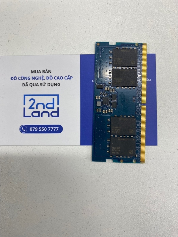 Ram laptop Ramaxel DDR5 SODIMM - 12GB - 4800MHz - RMSB3400KB06IVF-4800 - Màu xanh - Ngoại hình 98% - Body