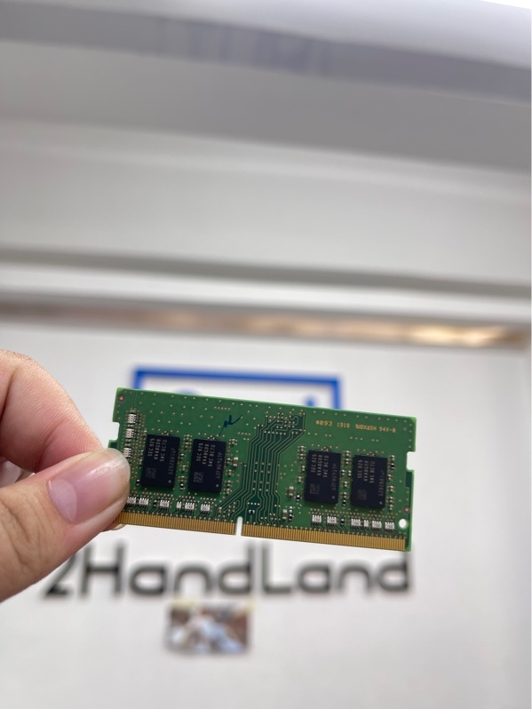 RAM laptop Samsung 8GB DDR4 - Bus 2666MHz - Màu xanh - Ngoại hình 98% - Body