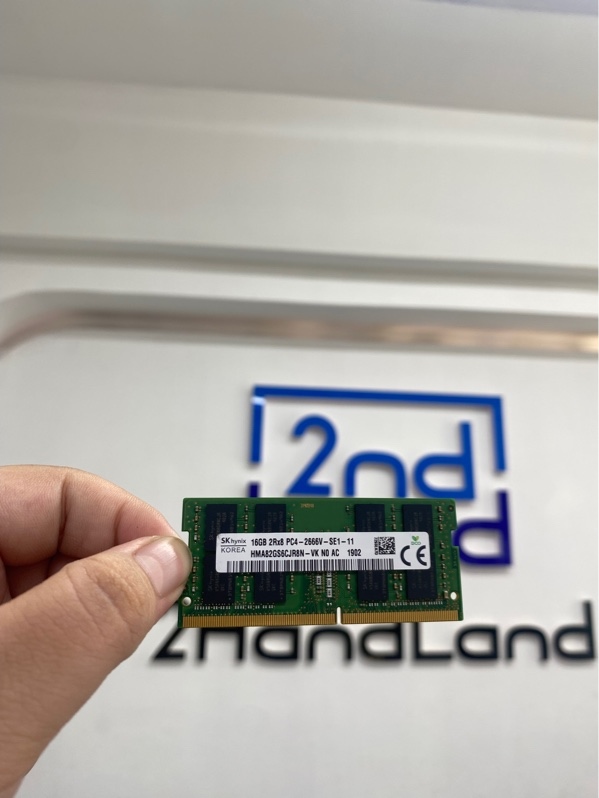 RAM laptop SK Hynix 16GB DDR4 - Bus 2666MHz (PC4-2666V) - Màu xanh - Ngoại hình 98% - Body