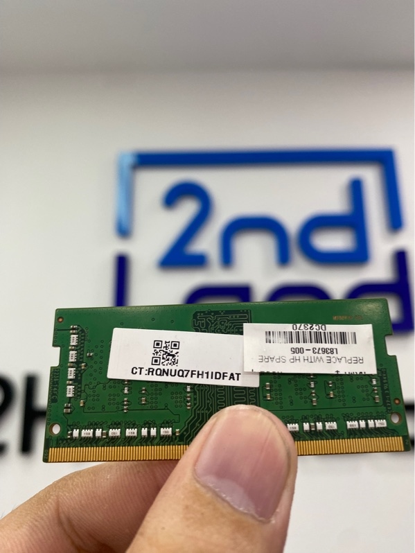 Ram Laptop SK Hynix 4GB DDR4 bus 3200MHz - Màu xanh - Ngoại hình: 97.5% - Body