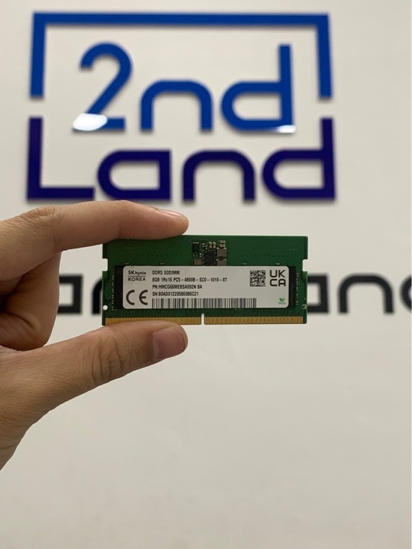 Ram laptop SK hynix 8gb ddr5 - Buss 4800mhz - Màu xanh - Ngoại hình: 98% - Body