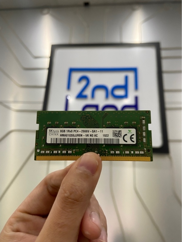 Ram Laptop SK Hynix - DDR4 - 8GB - Buss 2666MHz - Màu đen - Ngoại hình: 98% - Body