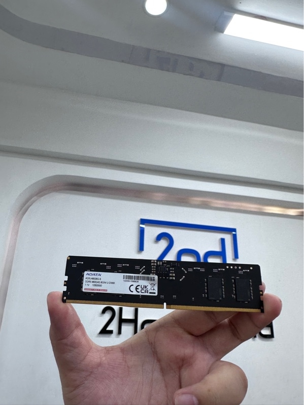 Ram PC ADATA Premier DDR5 4800MHz U-DIMM - 8GB - Model AD5U48008G-S - Màu đen - Ngoại hình 98% - Kèm box