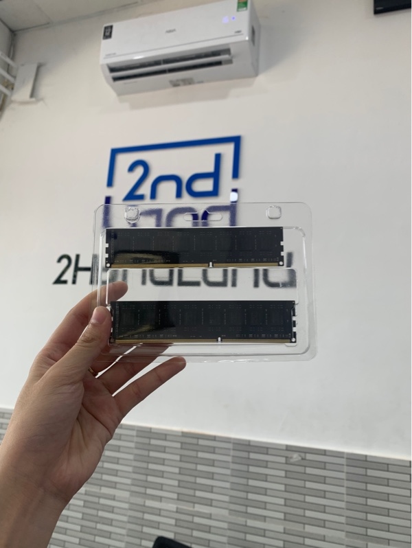 Ram PC Kingston 2x8GB DDR3-1600 - Màu đen - Ngoại hình: 98% - Body